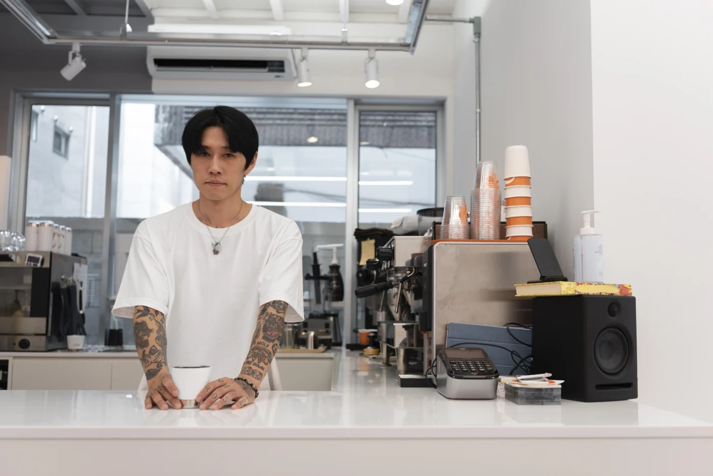 A small-business owner free to focus on serving customers in their shop