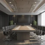 A board of directors meeting in a modern Isle of Man office